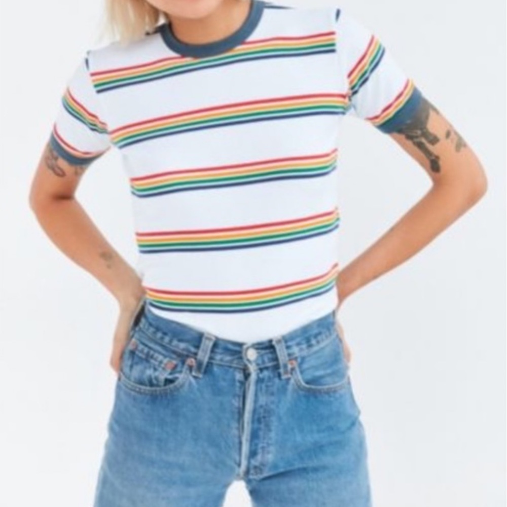 Truly Madly Deeply Striped Tee